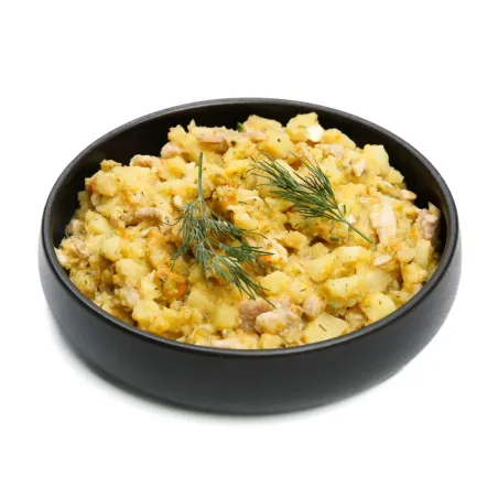 Patatas y Cerdo con Salsa de Eneldo