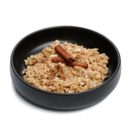 Crumble aux pommes et à la cannelle