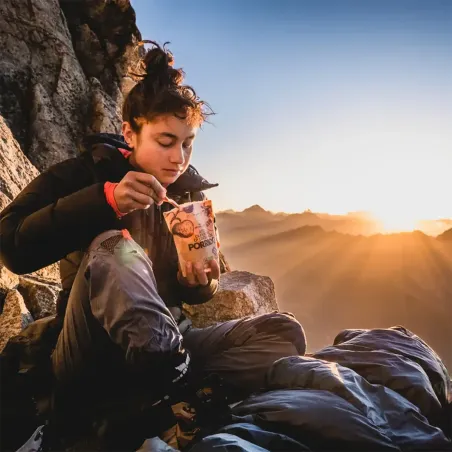 Organic Porridge with Apples, Cranberries and Cinnamon
