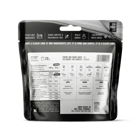 Jabłka - Liofilizowane owoce