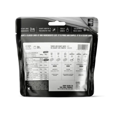 Bananes - Fruits lyophilisés