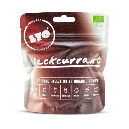 Organic blackcurrant powder