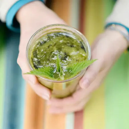 Organic spinach powder