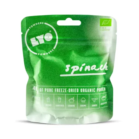 Organic spinach powder
