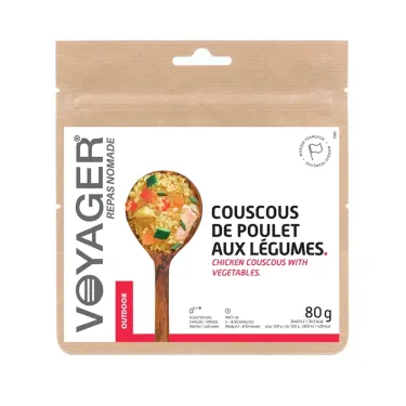 Couscous med kylling og grøntsager