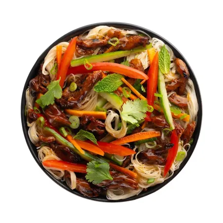 Insalata di noodles asiatica