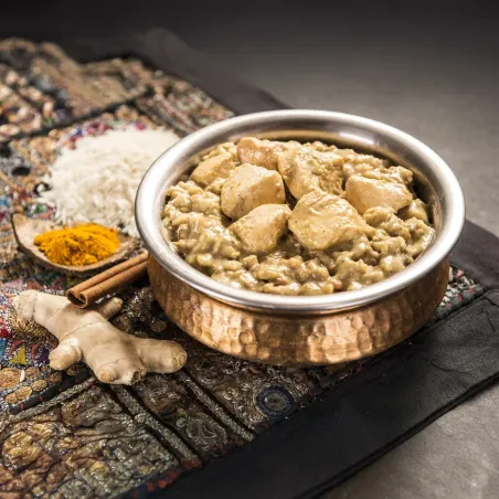 Pollo korma con riso basmati - Formato grande