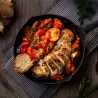 Hähnchenbrust mit Ratatouille - Große Portion