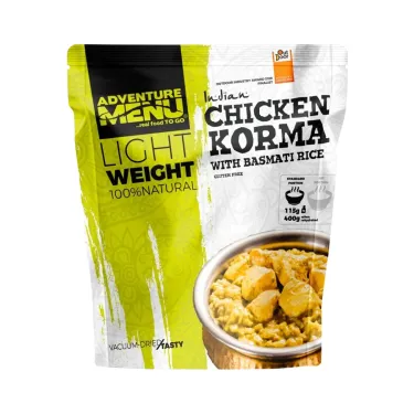 Kylling korma med basmatiris