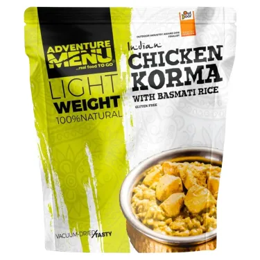 Kip korma met basmati rijst - Groot formaat