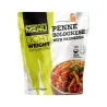 Penne with Bolognese sauce and Parmesan
