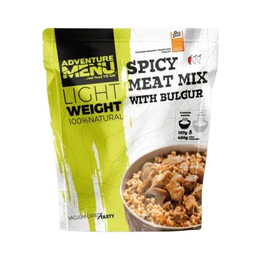 Pikantna mieszanka mięs z kaszą bulgur