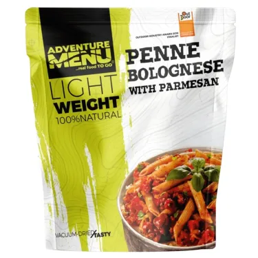 Penne med bolognesesauce og parmesan - Stor portion