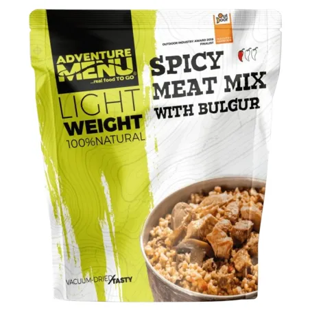 Würzige Fleischmischung mit Bulgur - Großformat