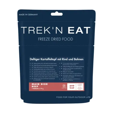 Sauté z wołowiny z ziemniakami i fasolką szparagową