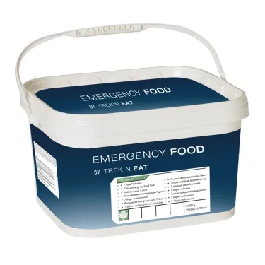 Pack 7 jours en seau végétarien - Repas lyophilisés, Rations compactes - 5 ans