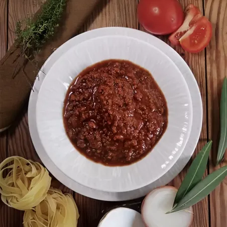 Sauce bolognaise - 2 personnes