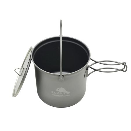 Garnek tytanowy Toaks z uchwytem - 1,1 L