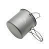 Titanium-Kochgeschirr Toaks mit Griff - 1,1 L