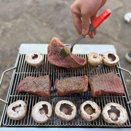 TiTongs sæt fra Toaks - Gaffel og ske i titanium