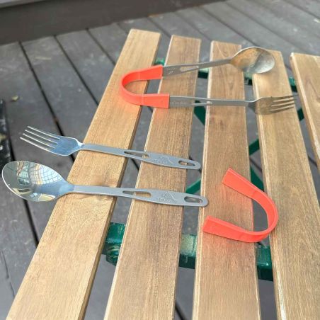 Toaks TiTongs Set - Titanium Fork and Spoon