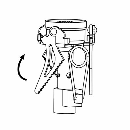 Fogão a gás de titânio Toaks