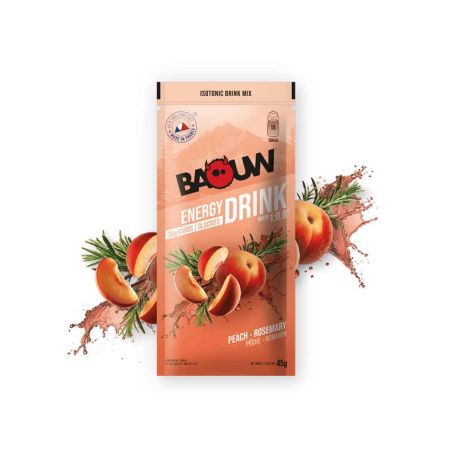 Bevanda energetica Baouw - Pesca, rosmarino - Stick 45 g