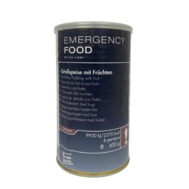 Kasza manna z mlekiem i owocami – 12 lat