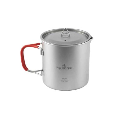 Popote en titane Robens Forge Solo Pot UL - 0,65 L