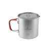 Popote en titane Robens Forge Solo Pot UL - 0,65 L