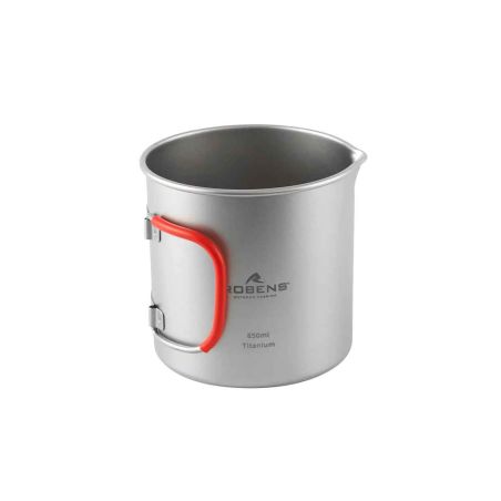 Popote en titane Robens Forge Solo Pot UL - 0,65 L