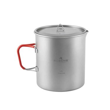 Popote en titane Robens Forge Duo Pot UL - 1,3 L