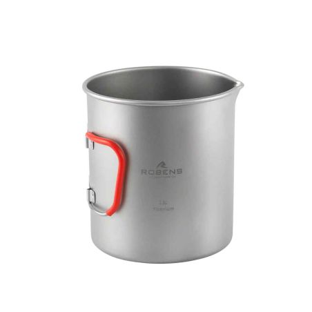 Popote en titane Robens Forge Duo Pot UL - 1,3 L