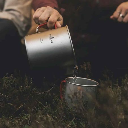 Popote en titane Robens Forge Duo Pot UL - 1,3 L