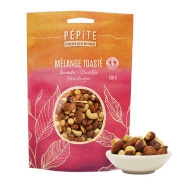 Mieszanka prażona - Suszone owoce bio - 130 g