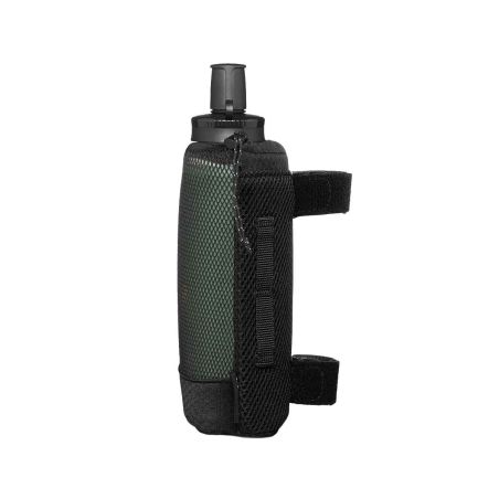 Hydrapak drinkfles en bijbehorende flessenhouder