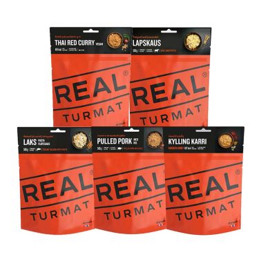 Seleção - 5 refeições liofilizadas - Real Turmat