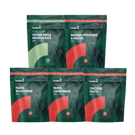 Selection - 5 freeze dried food - Leader Outdoor