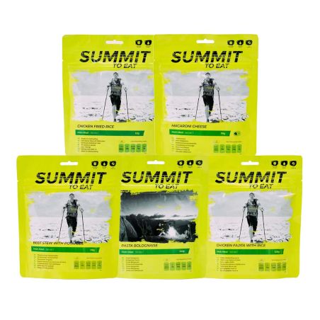 Seleção - 5 refeições liofilizadas - Summit to Eat