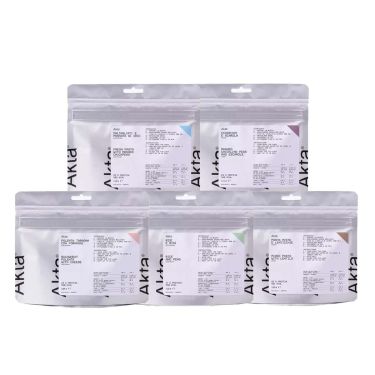 Selection - 5 freeze dried food - Akta