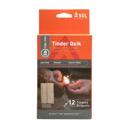 SOL Tinder-Quik Feuerstarter-Dochte x 12