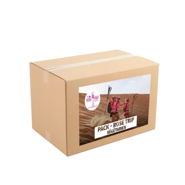 Pack Rose Trip - Vegetarisch - Rehydratation mit kaltem Wasser