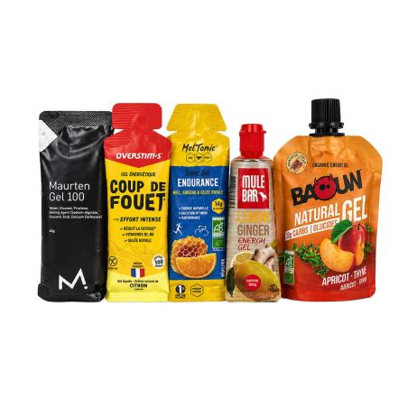 Sélection - 5 meilleures ventes - Gels énergétiques