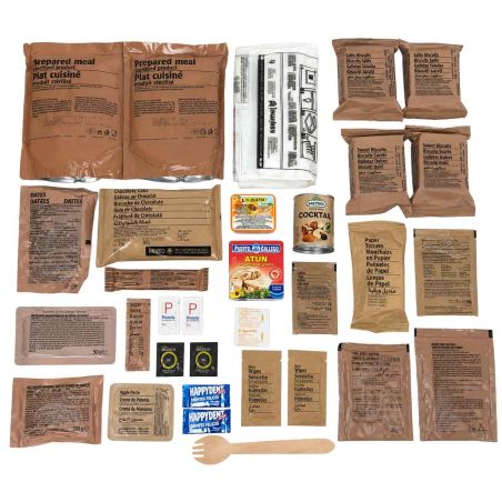 NATO MRE selbsterhitzende 24H-Ration – Menü 2 – 3600 kcal