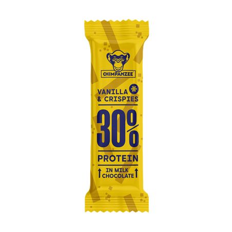 Chimpanzee 30% Protein Riegel - Vanille, Crispies