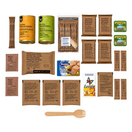 Razione militare - Menu B Halal - 3000 Kcal