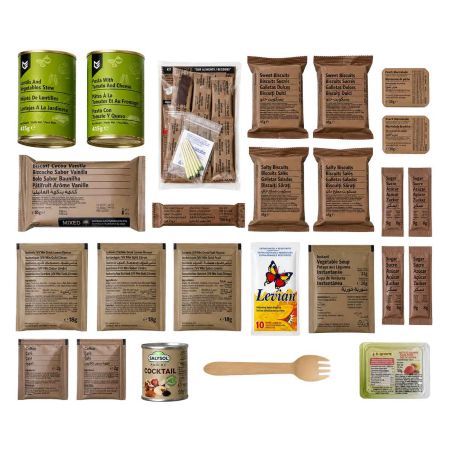 Militair rantsoen - Menu C Vegetarisch - 3000 Kcal