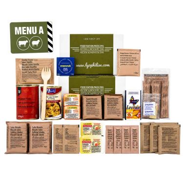 Sotilasmuona - Menu A Halal - 3000 kcal