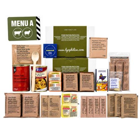 Militärration – Menü A Halal – 3000 kcal
