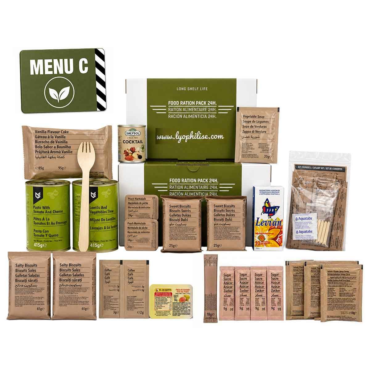 Military Rations | Food Autonomy | 24h